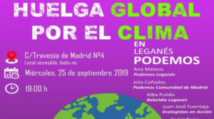 podemos-getafe-apoya-la-huelga-mundial-por-el-clima