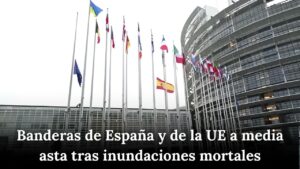 bandera a media asta hoy españa