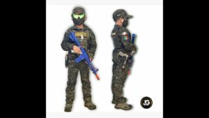 casco militar disfraz