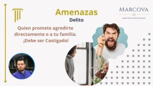 denuncia por amenazas e insultos