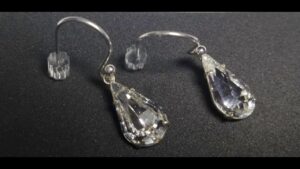 pendientes lágrima originales