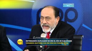 se necesita dni vigente para votar